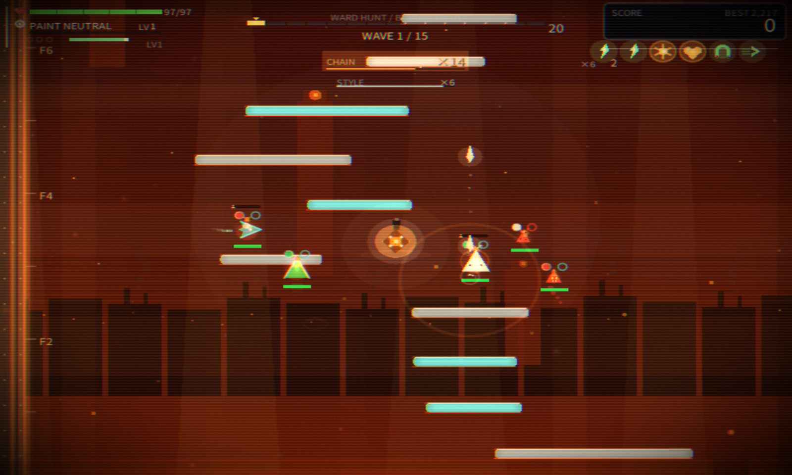 KITE pilot with SOLAR skin, ×14 chain, forge palette